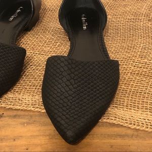 NWOT Calvin Klein Laura Black Pointed Toe …